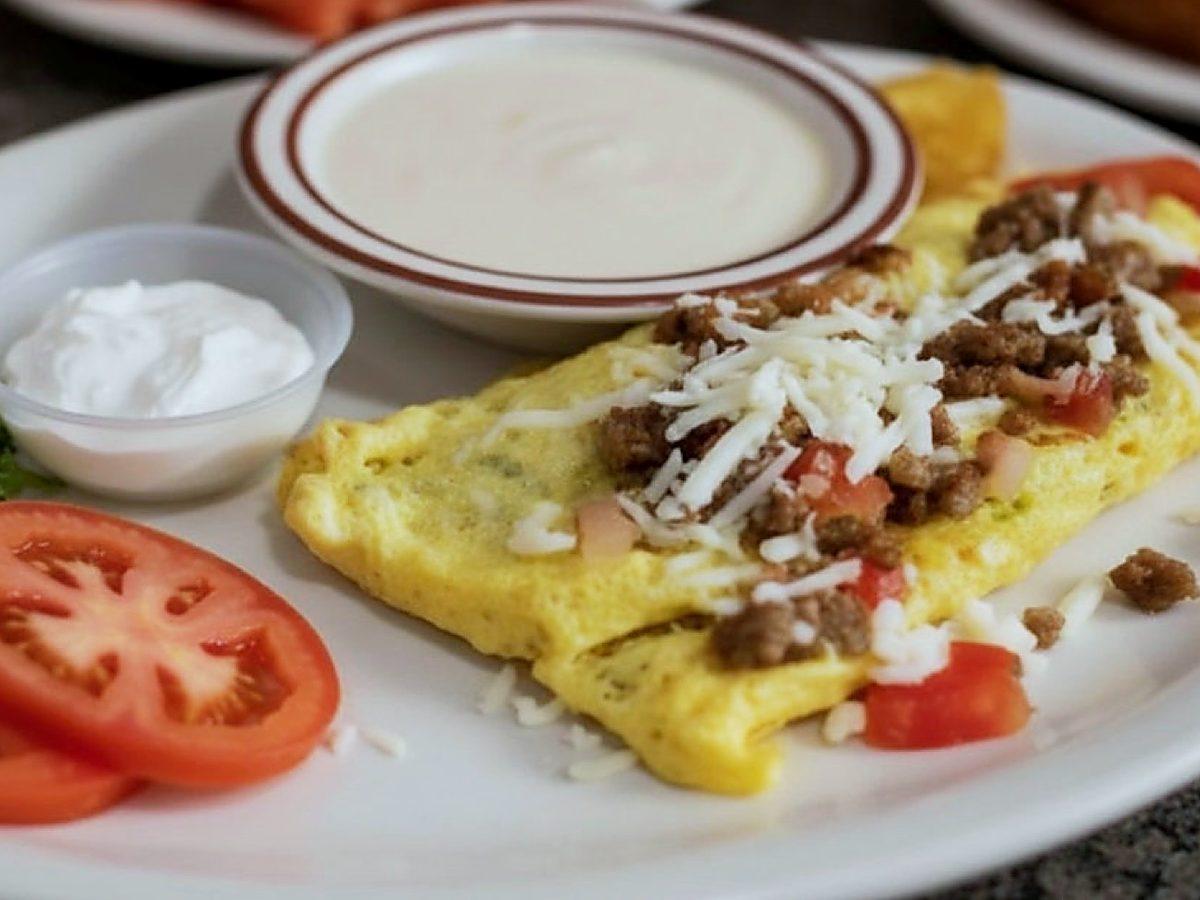 Gyro Omelet served at Ranch House Makarios Family Restaurant in Vestavia Hills