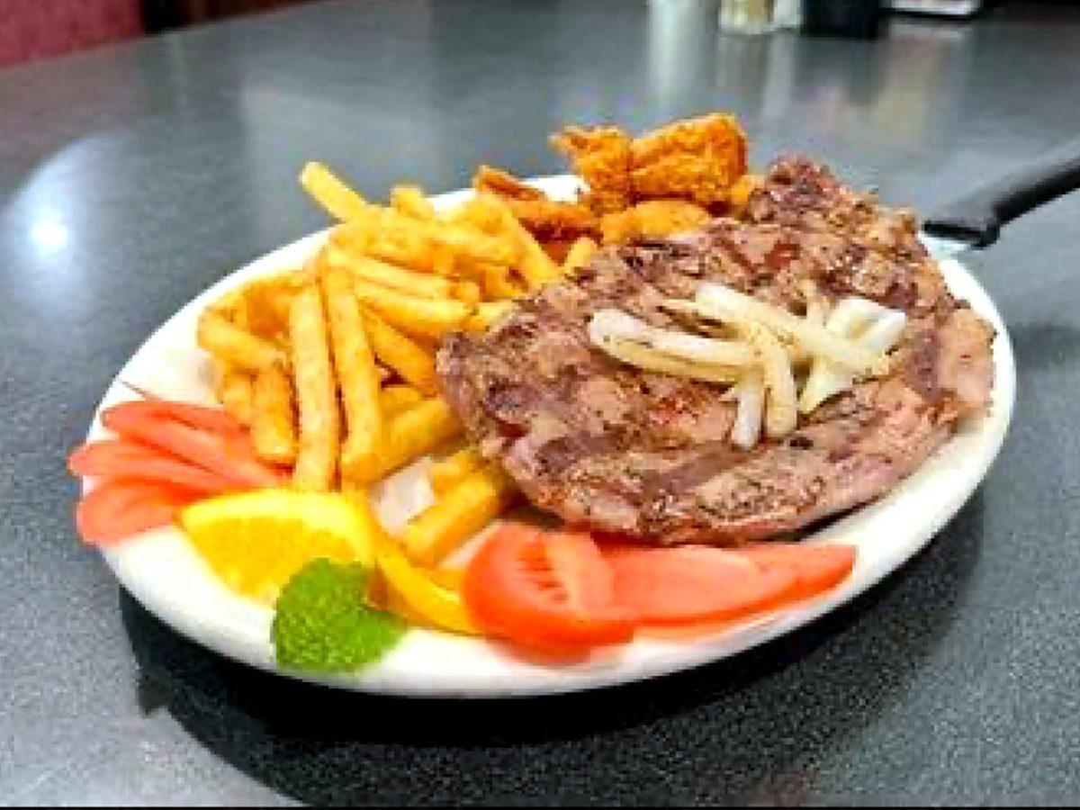 Ribeye 10oz from the Entrées & Specialty Plates menu at Ranch House Makarios