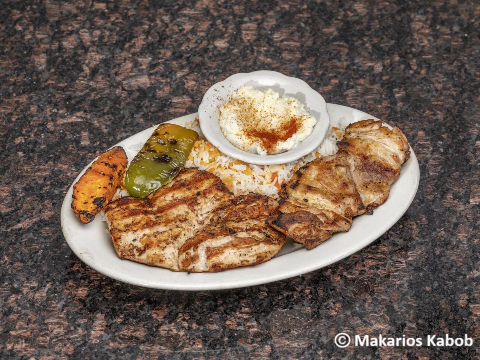 Grilled Chicken Breast served at Ranch House Makarios Family Restaurant in Vestavia Hills