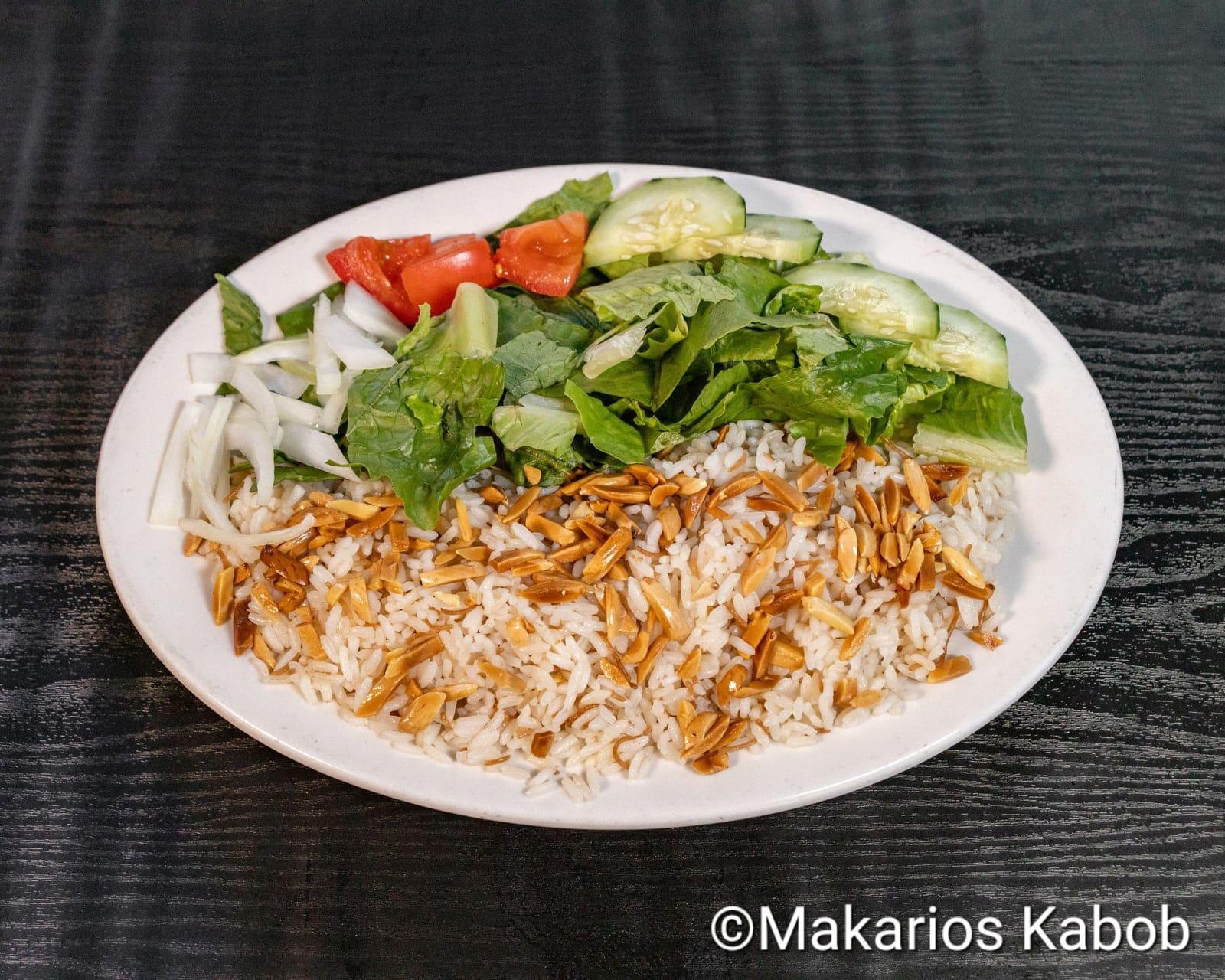 Rice Almond Salad served at Ranch House Makarios Family Restaurant in Vestavia Hills
